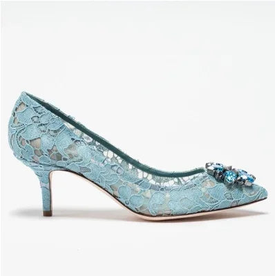 Christian Louboutin Black Patent Leather Hot Chick Pumps 100