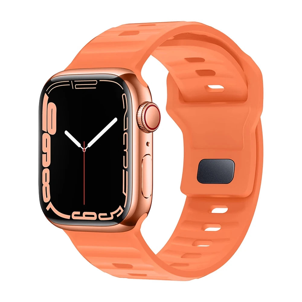 Double Ring Silicone Watch Band