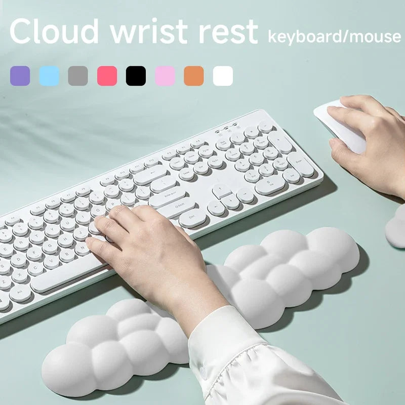 Keyboard pad with wrist rest