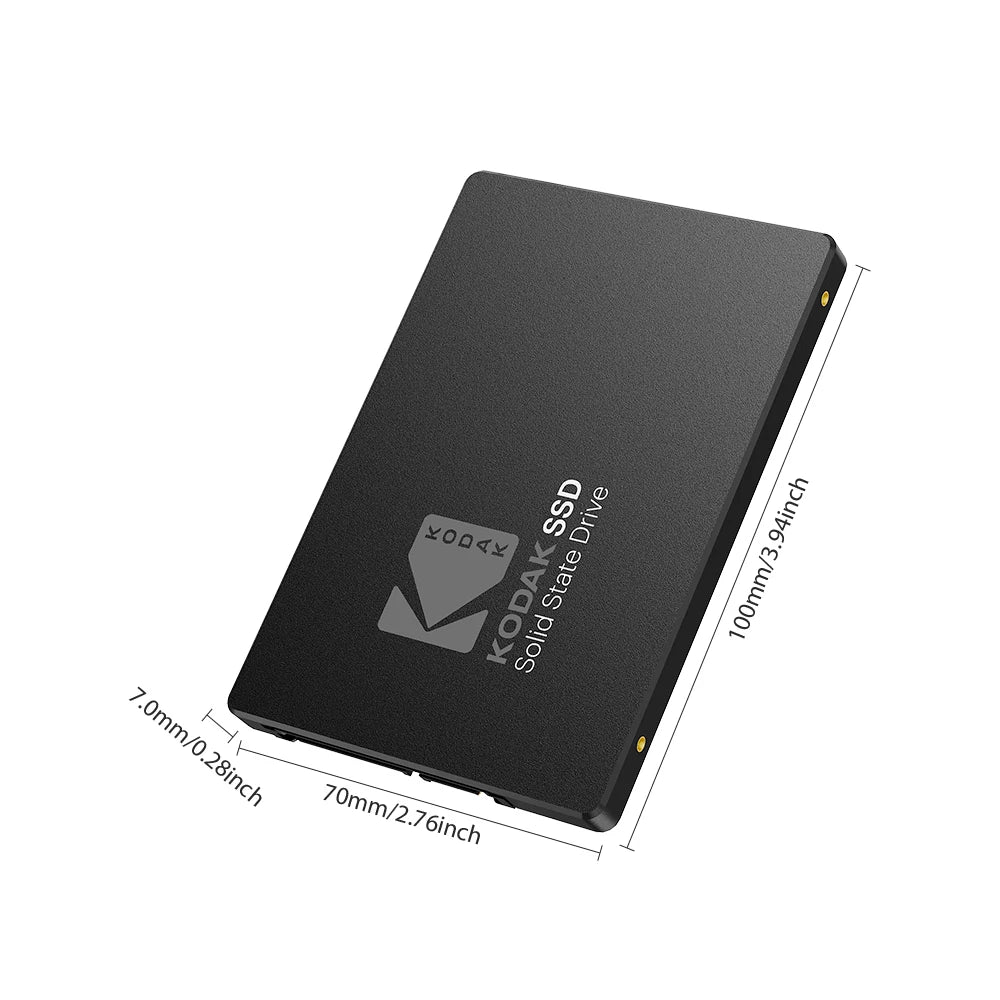 KODAK SSD 512GB 1TB for Laptop Desktop Solid State Drive Sata3 2.5 Inch 128GB 256GB High Speed Hard Disk for Desktop