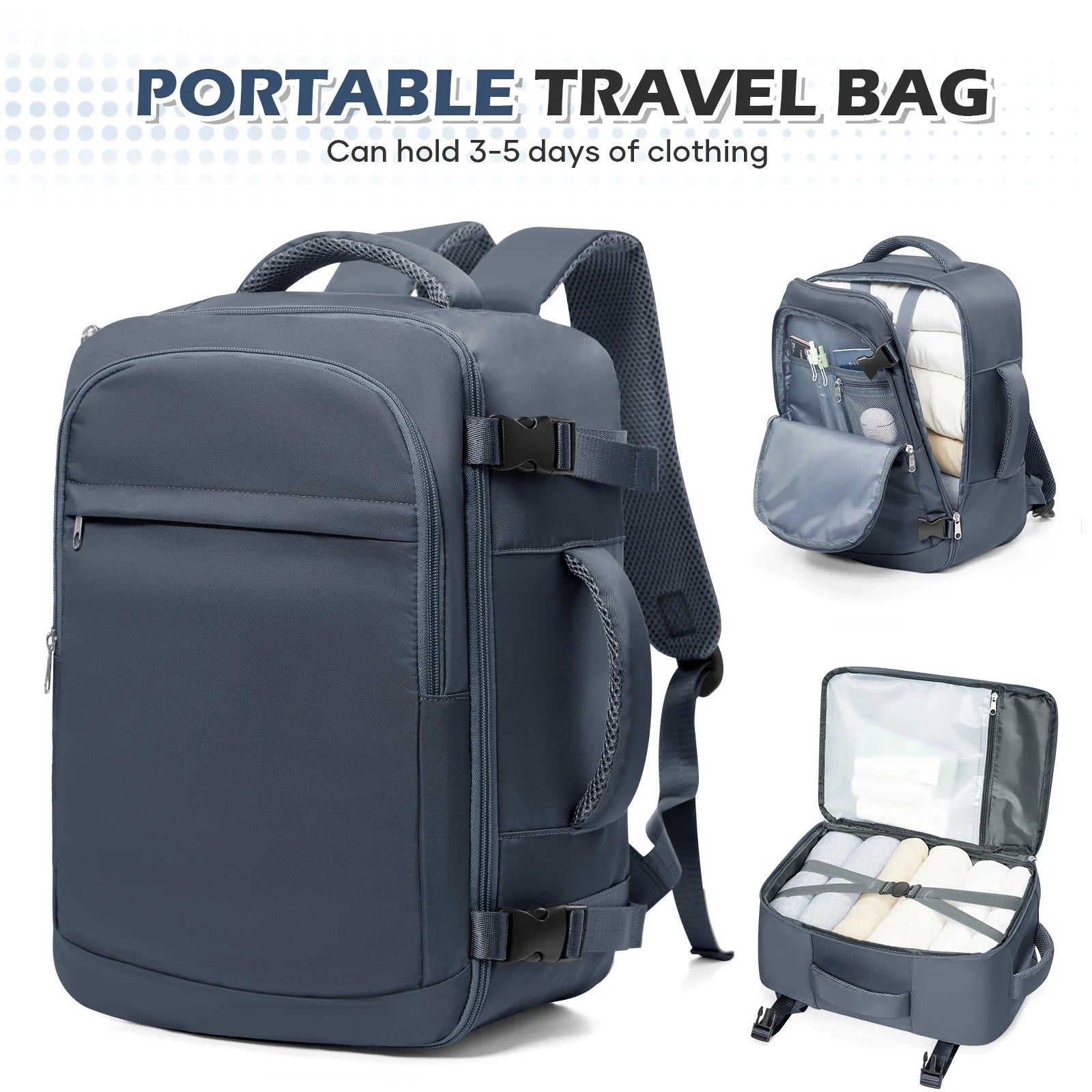 Men 15.6 inch Laptop Bag Cabin Airplane Travel Backpack 40x20x25, Able Carry Hand Luggage Backpack Ryanair, College Backpack