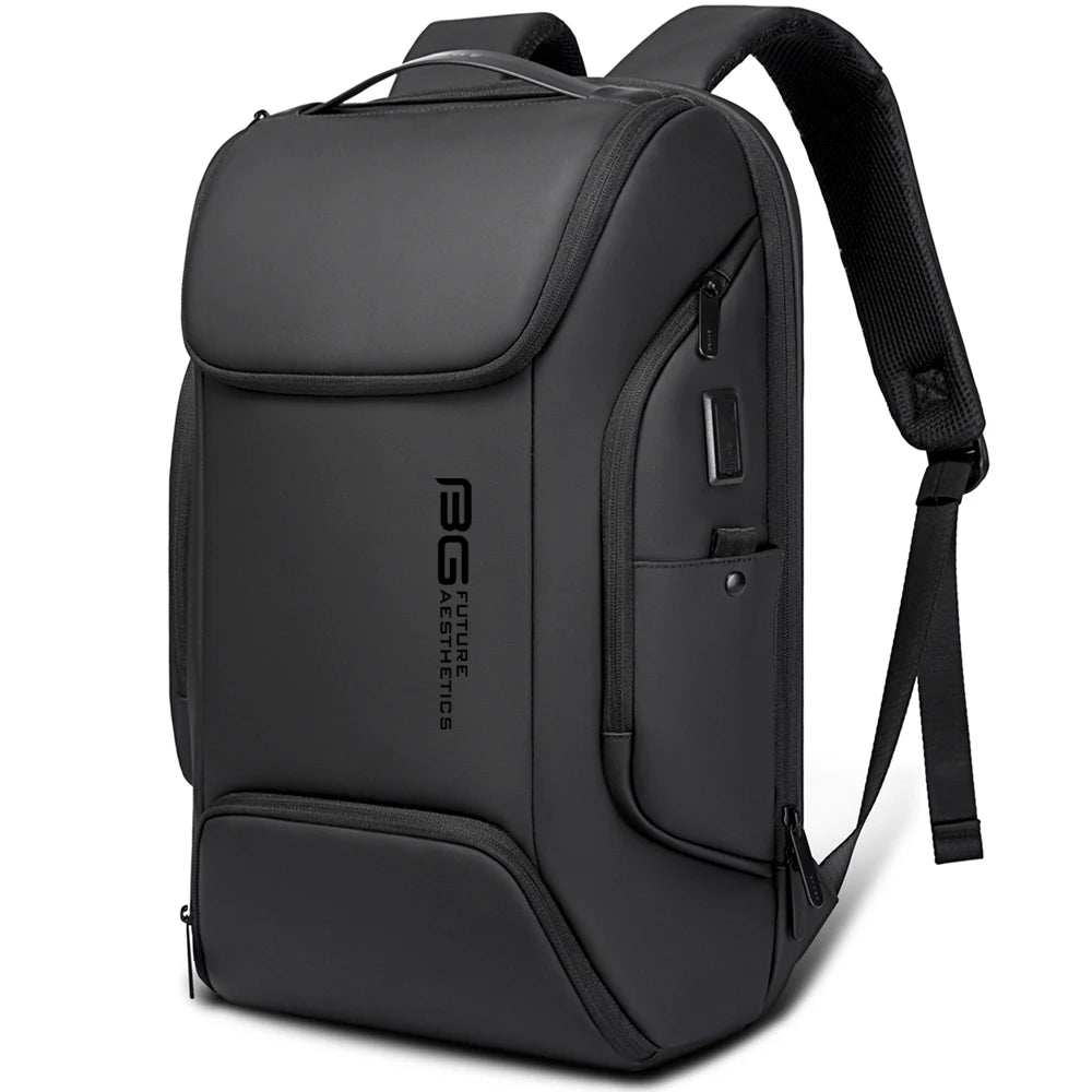 BANGE Business USB Charging Smart Backpacks Fits 15.6 Inch Laptop Commute Backpack WaterProof Carry On Bag for Men Travel Bags