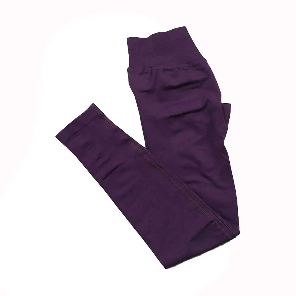 Leggings Women Dfyoga Seamless Sports Yoga Pants Low Ribbed Band Gym clothes Fitness Workout wear Scrunch Bum Tights