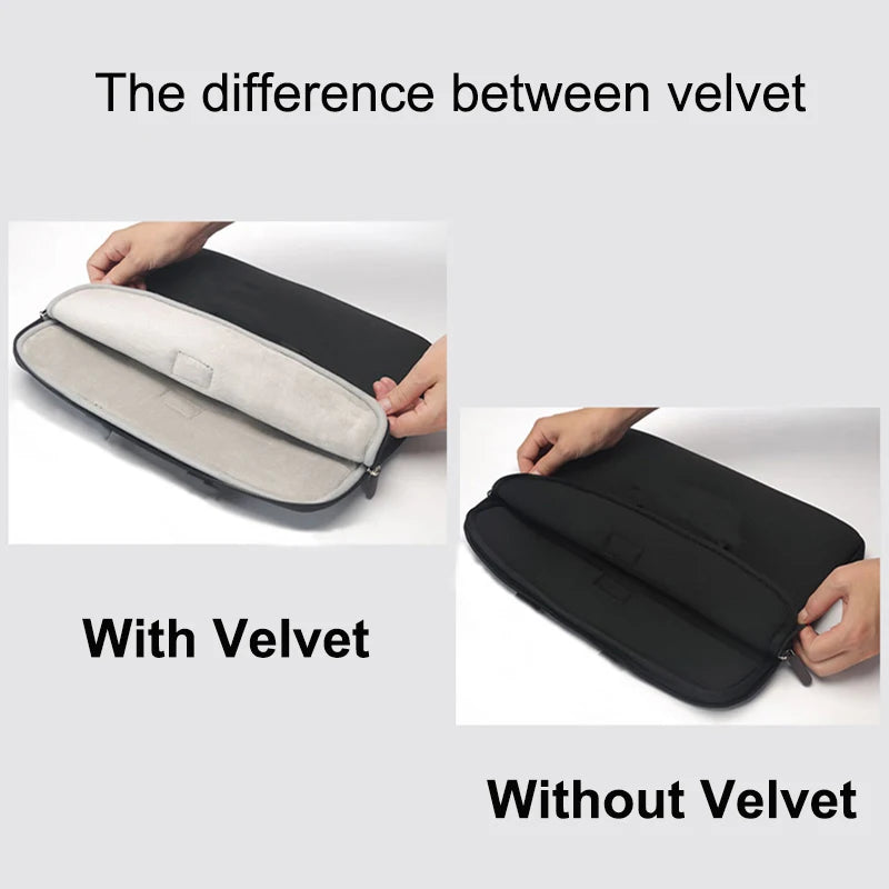 Laptop Bag Sleeve Case 13 14 15.6 Inch Computer Case For MacBook Air 13.3 Case Xiaomi Lenovo Dell Asus Huawei HP Protective Bag