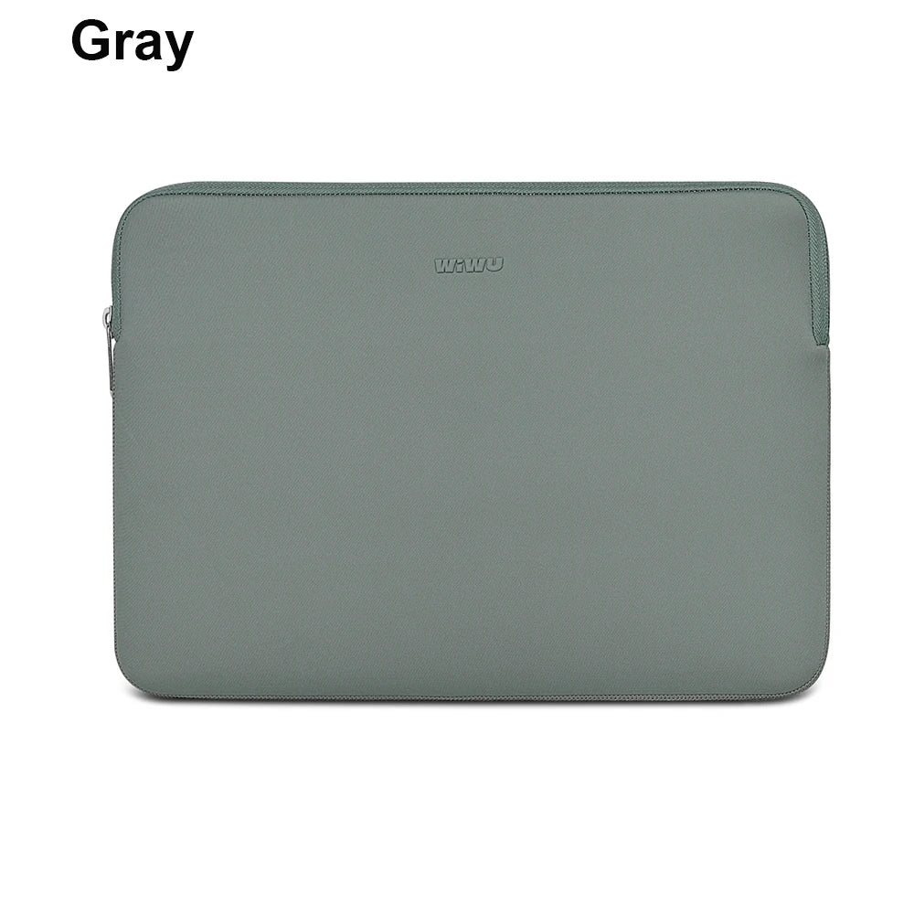 WiWU Ultra-thin Laptop Sleeve for MacBook Pro 14.2 16.2 inch Waterproof Notebook Bag for MacBook Air 13 13.6 Carry Laptop Bags