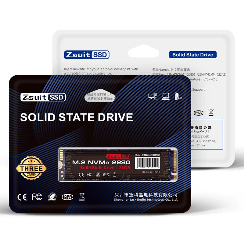 Zsuit SSD 1TB NVME M2 256gb 512GB 128 GB 120 GB SSS M2 NVME Internal Solid State Hard Drive Disk For Notebook Desktop Festplatte