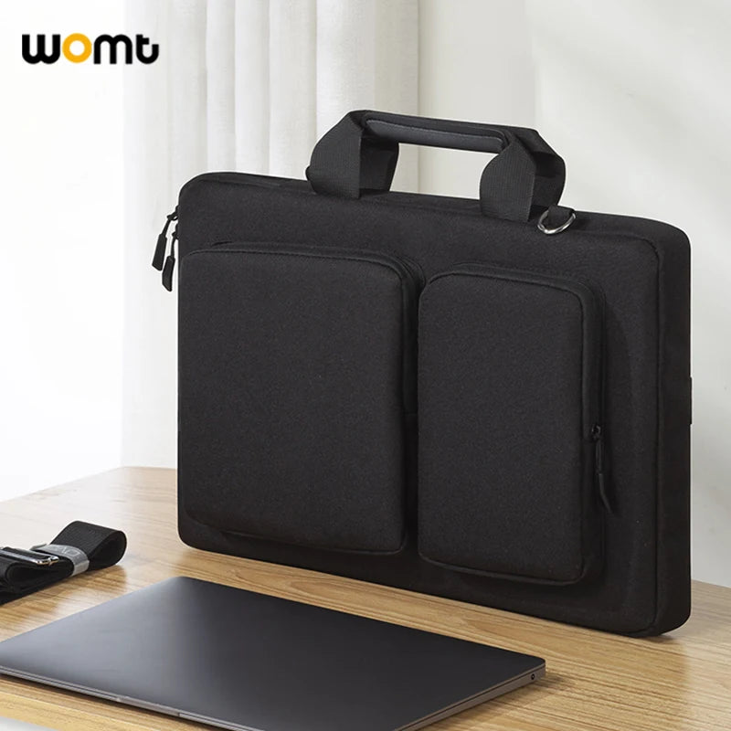 13.3 14 15.6 inch Laptop Bag Men Business Briefcase Carrying Case for MacBook Air/Pro 13 16 ASUS Huawei Xiaomi Dell Surface Acer
