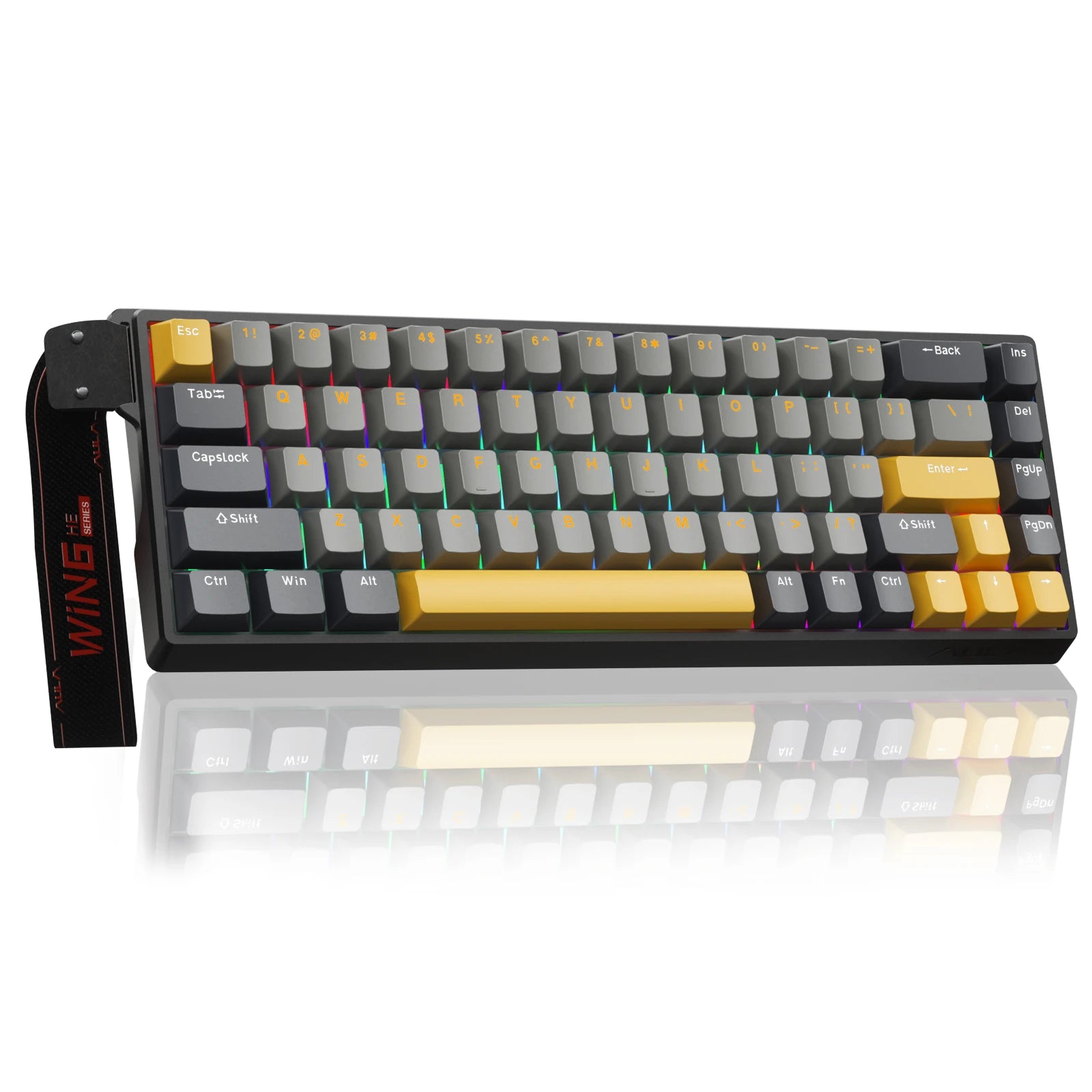 AULA WIN68HE Esports Magnetic Keyboard Rapid Trigger 8K Return RGB Hotswap 60% 68% Custom Gaming Keyboard