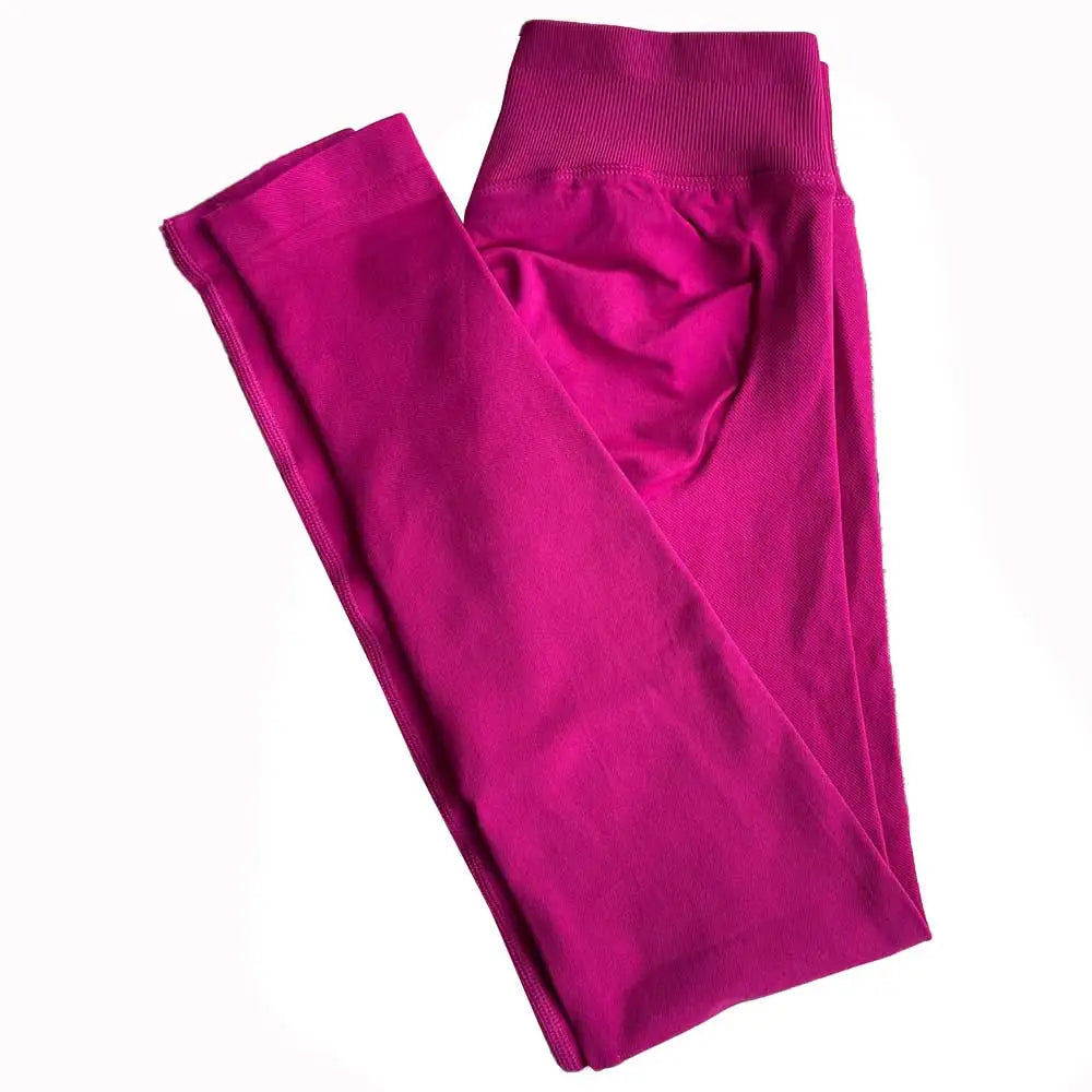 Leggings Women Dfyoga Seamless Sports Yoga Pants Low Ribbed Band Gym clothes Fitness Workout wear Scrunch Bum Tights