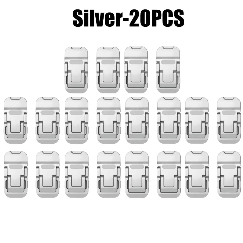 Fashionable Mini Portable Laptop Stand plastic Invisible Heightening Foot Pad Laptop Stand Foldable Desktop Tablet Stand