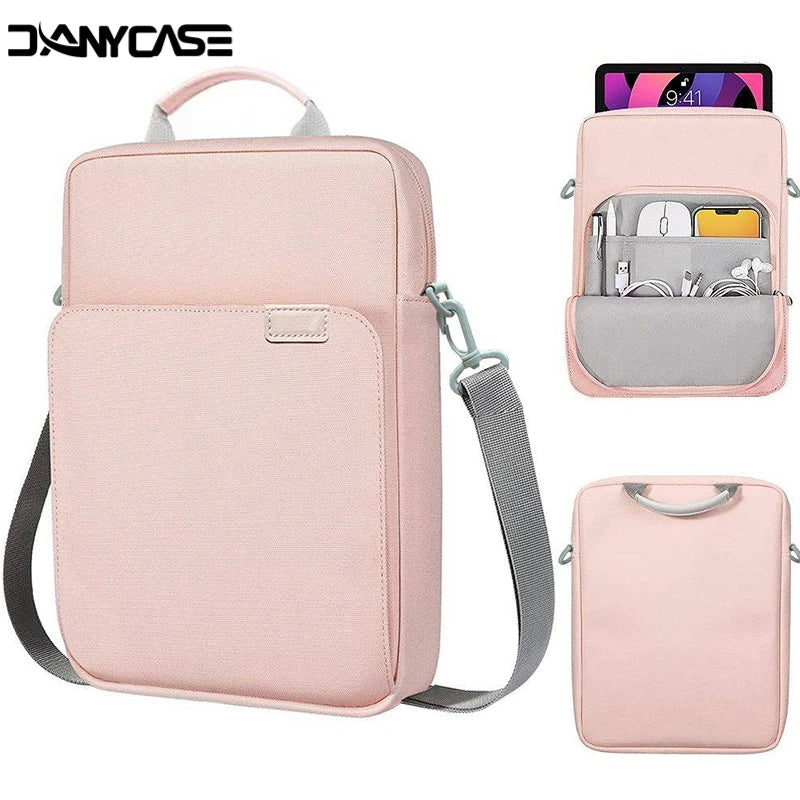 Laptop Handbag Cover For Macbook Air & Pro 11 12 13 inch Waterproof Notebook Bag For 9 to 13 inch Tablet Multi Pockets Case
