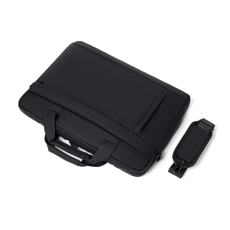 Laptop Tote Bag, Business Briefcase, Adjustable Shoulder Straps, Zipper Closure - Perfect for School, Office and Daily Commute