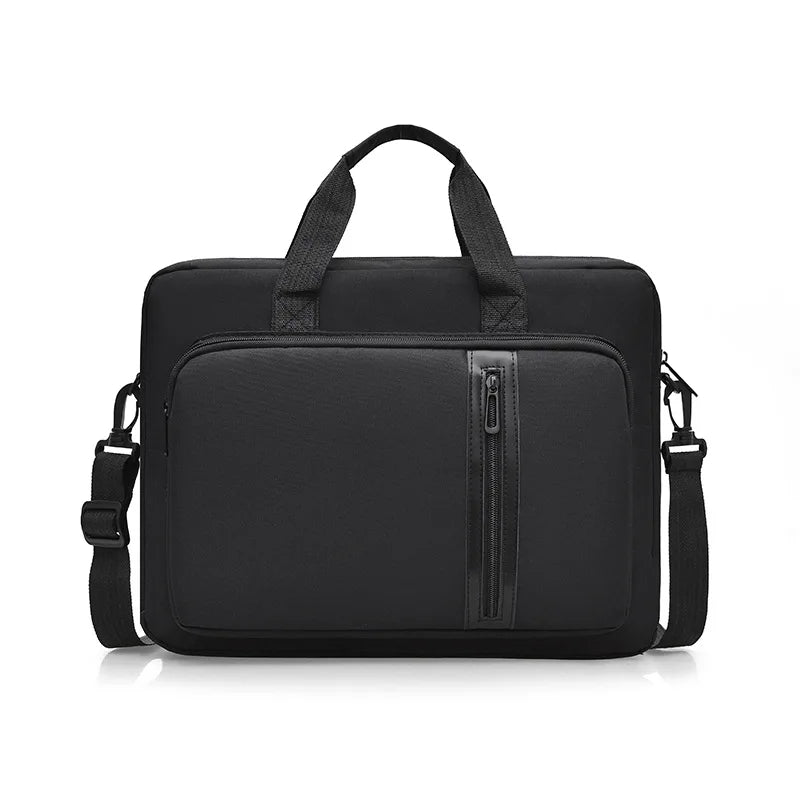 3-in-1 Waterproof Laptop Briefcase - 15.6 Inch Shockproof Computer Bag for Men Women  Tote & Messenger