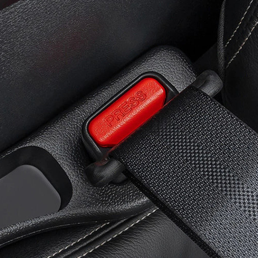 2pc Car Seat Gap Filler Organizer Pu Waterproof Car Seat Gap Plug Strip with 2 Grooves Seat Gap Storage Auto Interior Accessorie