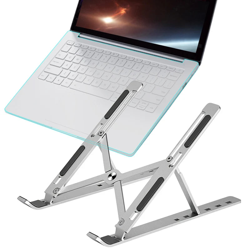 Foldable Laptop Stand Aluminium Notebook Stand Portable Laptop Holder Tablet Stand Computer Support For MacBook Air Pro ipad
