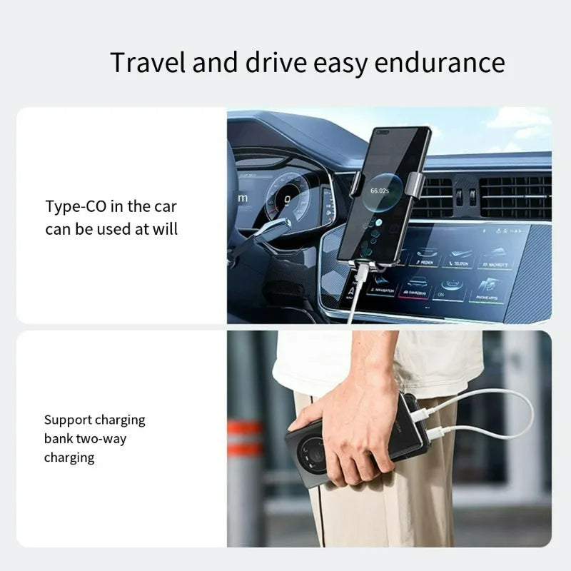 10A USB A To C Cable Type C To C Data Cable High Speed 0.25/1/1.5/2m Charging Cord