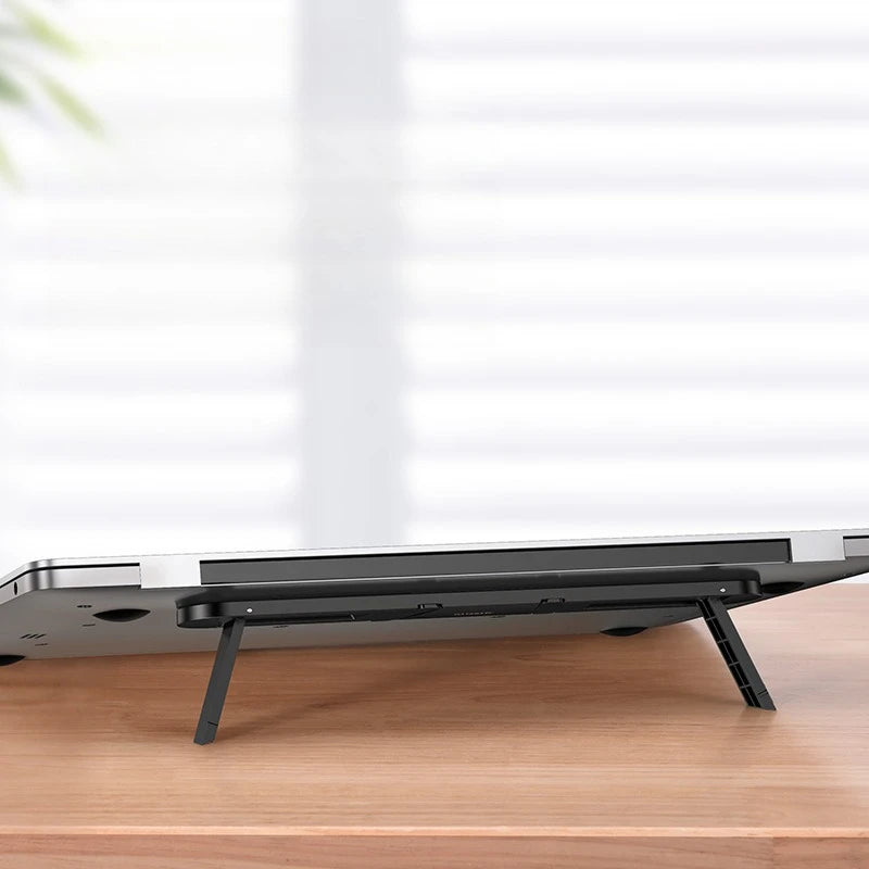 Portable Laptop Stand - Desktop Elevator, Heat Dissipator, Hollow Vertical Support Bracket