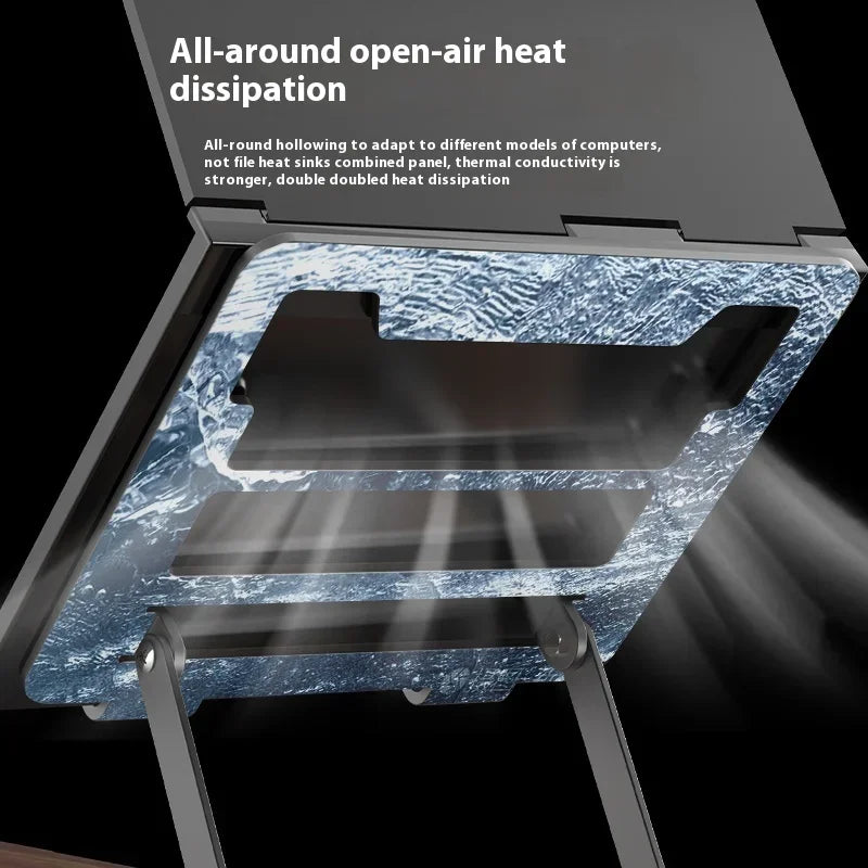Portable Laptop Bracket Multifunctional Heightening Shelf Support Bracket Fast Heat Dissipation Base Foldable Tablet Stand