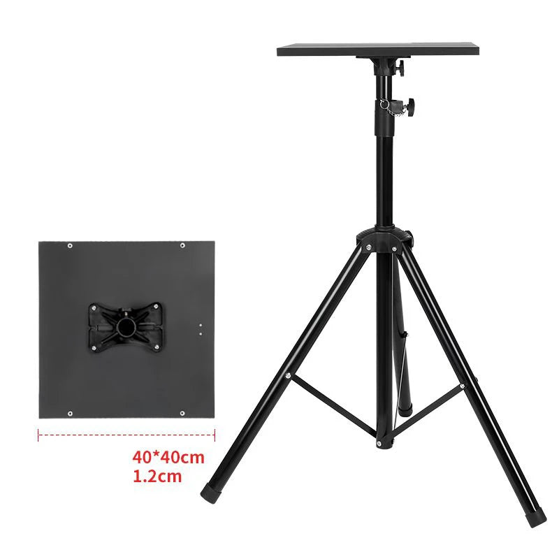 1.8M Portable Laptop Stand Floor Folding Computer Desk Adjustable Height Stable Tripod Speech Study Table for Bed Sofa Standing