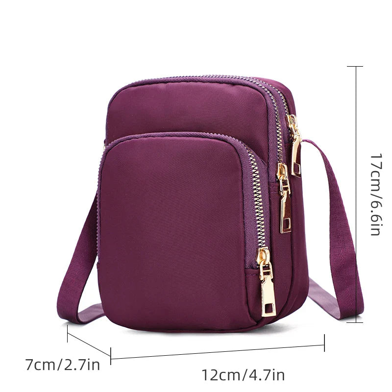 Zyrana Livia Waterproof Crossbody Bag