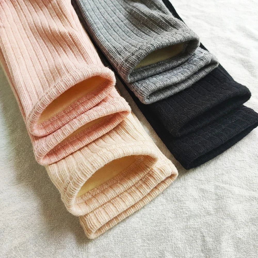 Girls Winter Cashmere Pants Velvet Leggings For Autumn And Winter