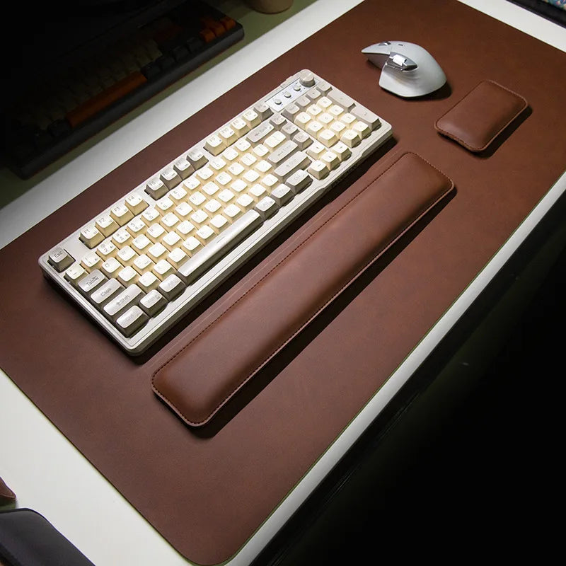 Desk Pad Waterproof PU Mouse Pad Large