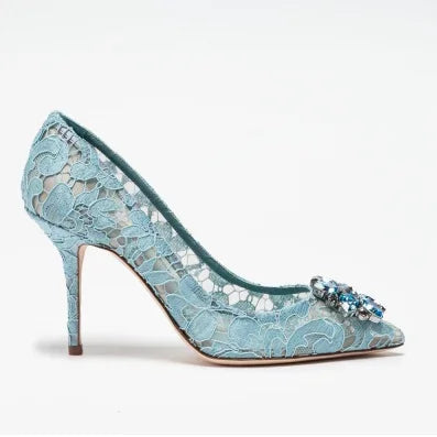 Christian Louboutin Black Patent Leather Hot Chick Pumps 100