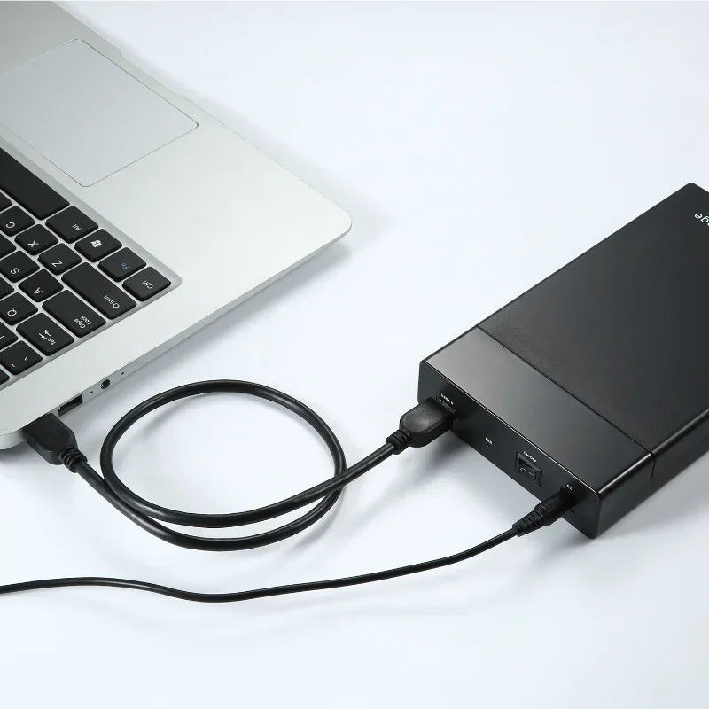 5Gbps USB 3.0 Mobile Hard Disk Box 2.5 3.5 Inch SATA Supports VariousMechanical Hard Drives and Solid State Drives (SSD)