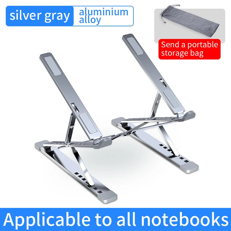 Laptop Stand Portable Bracket Aluminum Alloy For Macbook