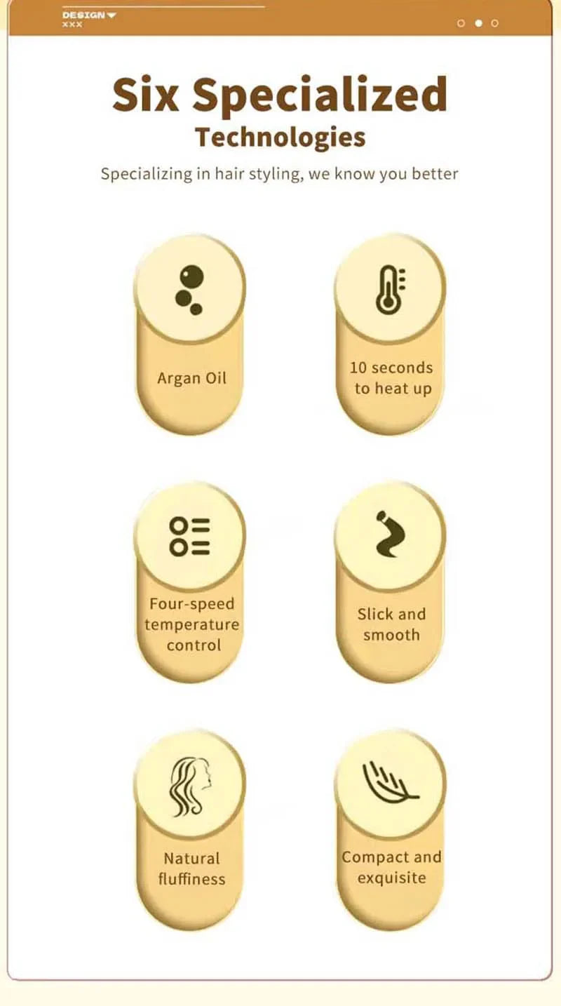 Smooth with Ease – Professional Wide Plate Hair Straightener - silkyvelour