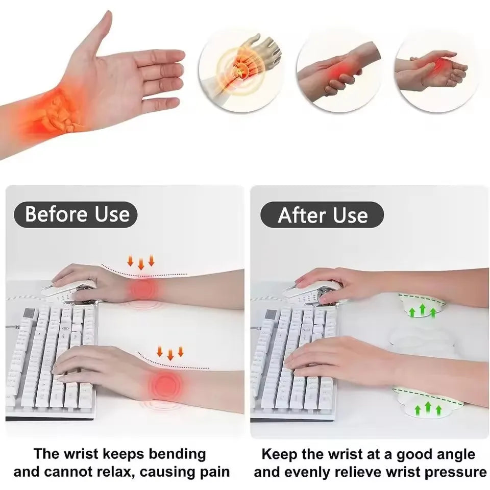 Cloud Shape Wrist Rest Pad Soft PU Material