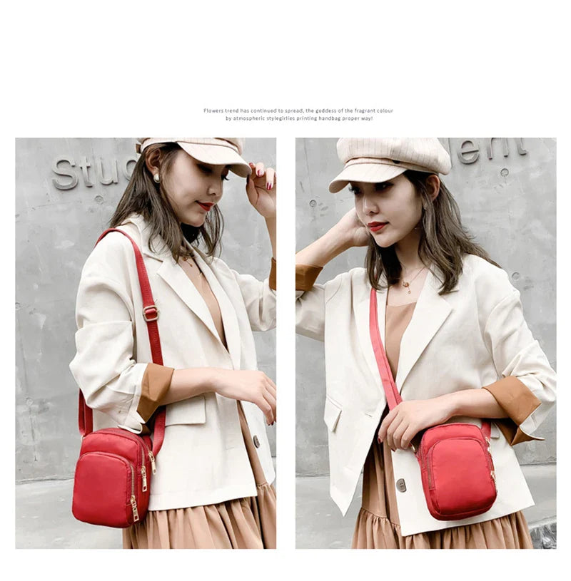Zyrana Livia Waterproof Crossbody Bag