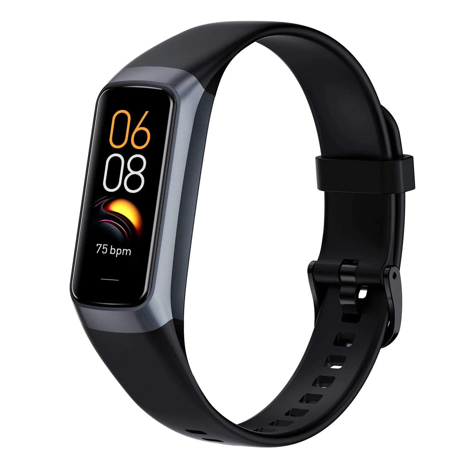 AMOLED Smartwatch Body Temperature Monitor Fitness Clock
