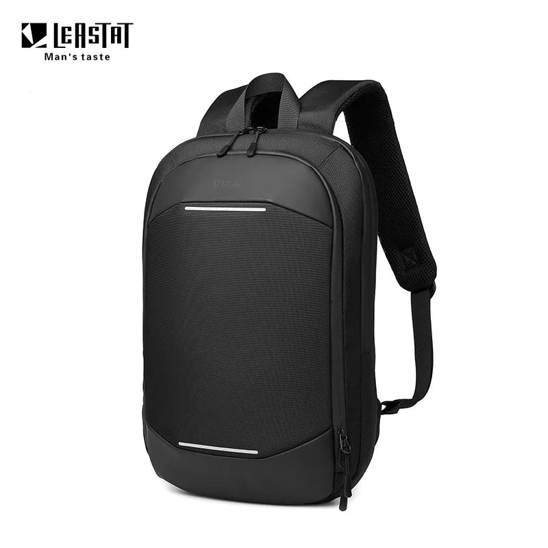 laptop backpack laptop Thin Laptop Bag Unisex 14-inch Simple Business Backpack Lightweight Casual Expandable School Students Bag