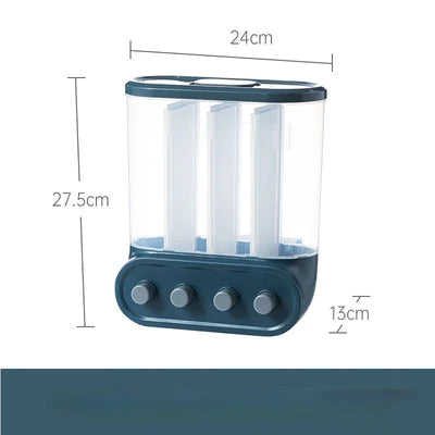 Airtight Wall-mounted Storage Box for Diced Rice