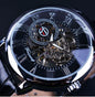 Men's Hollow Design Mechanical Watch