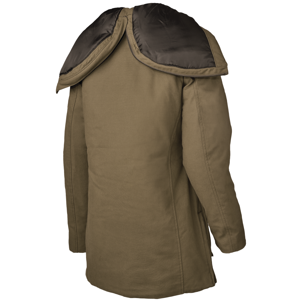 WJ48 - Women's Lined Duck Parka With Convertible Hood
