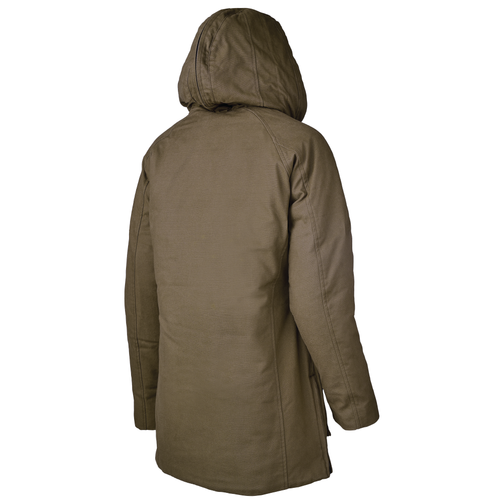 WJ48 - Women's Lined Duck Parka With Convertible Hood