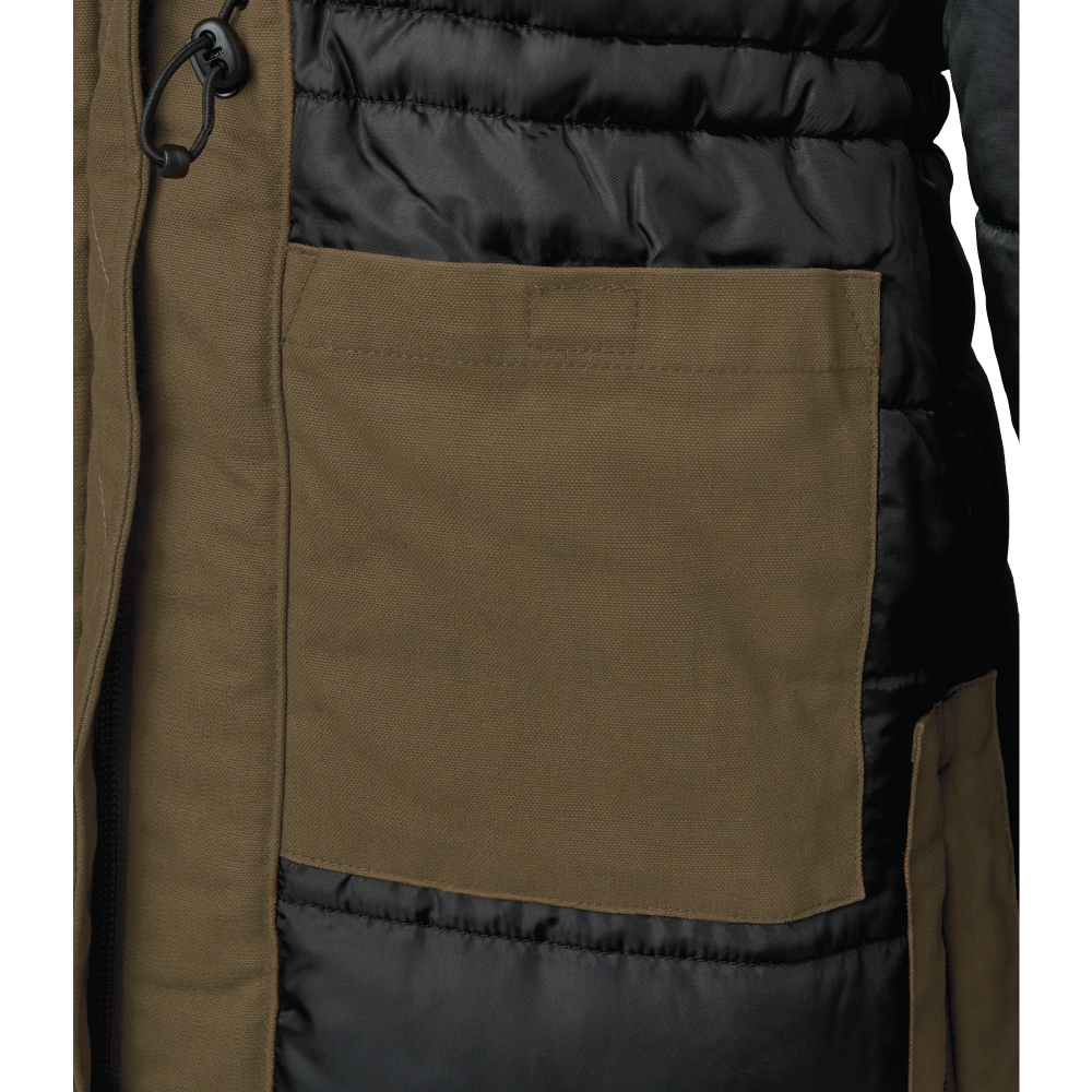 WJ48 - Women's Lined Duck Parka With Convertible Hood