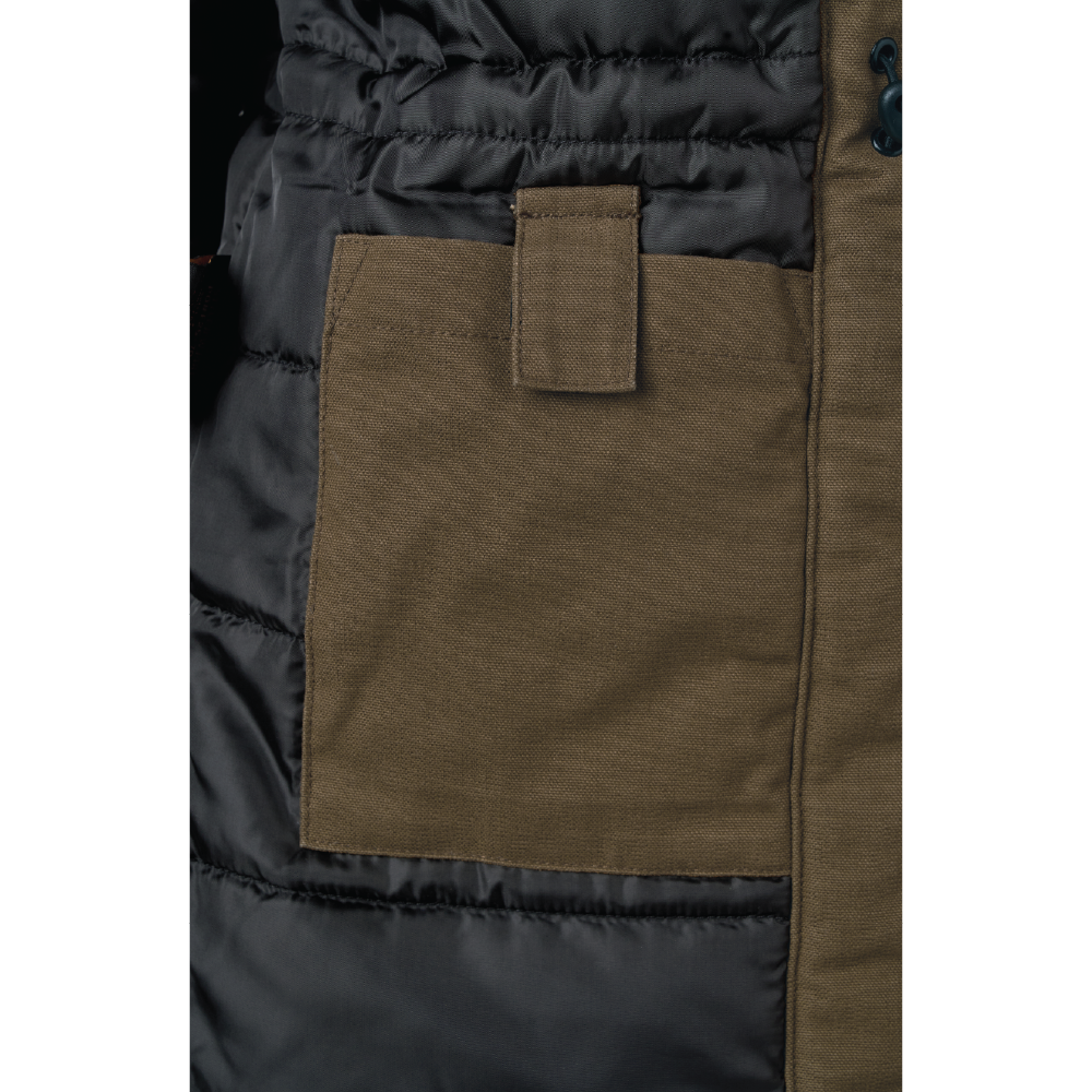 WJ48 - Women's Lined Duck Parka With Convertible Hood