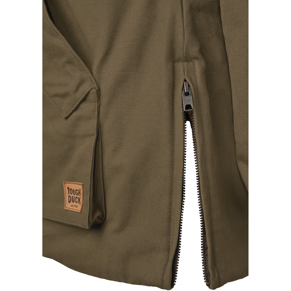 WJ48 - Women's Lined Duck Parka With Convertible Hood