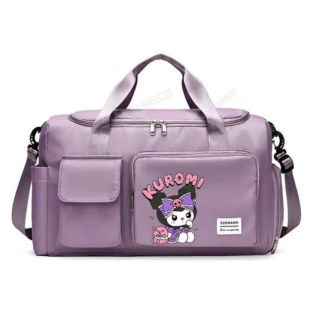 Hello Kitty Kuromi Carry on Travel Bag