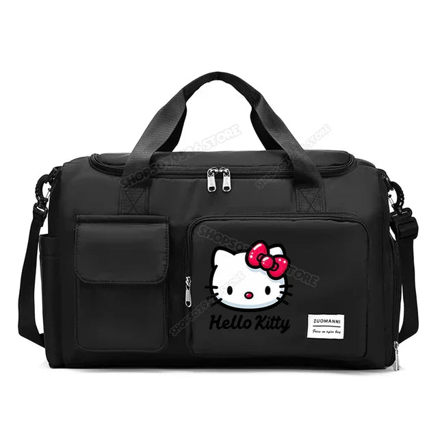 Hello Kitty Kuromi Carry on Travel Bag