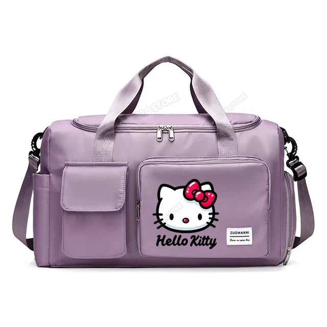 Hello Kitty Kuromi Carry on Travel Bag