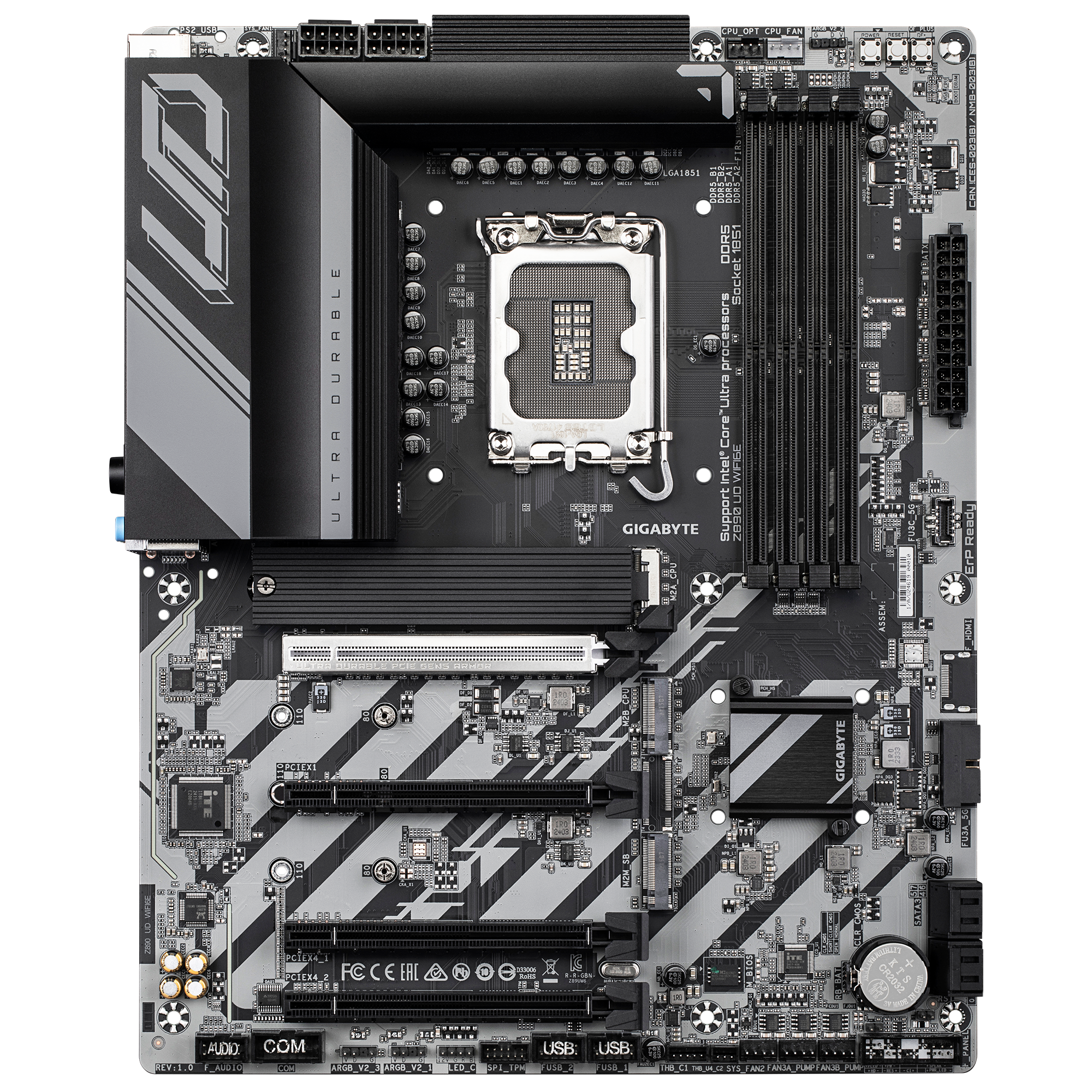 GIGABYTE Z890 UD WIFI 6E LGA 1851, DDR5, ATX Motherboard