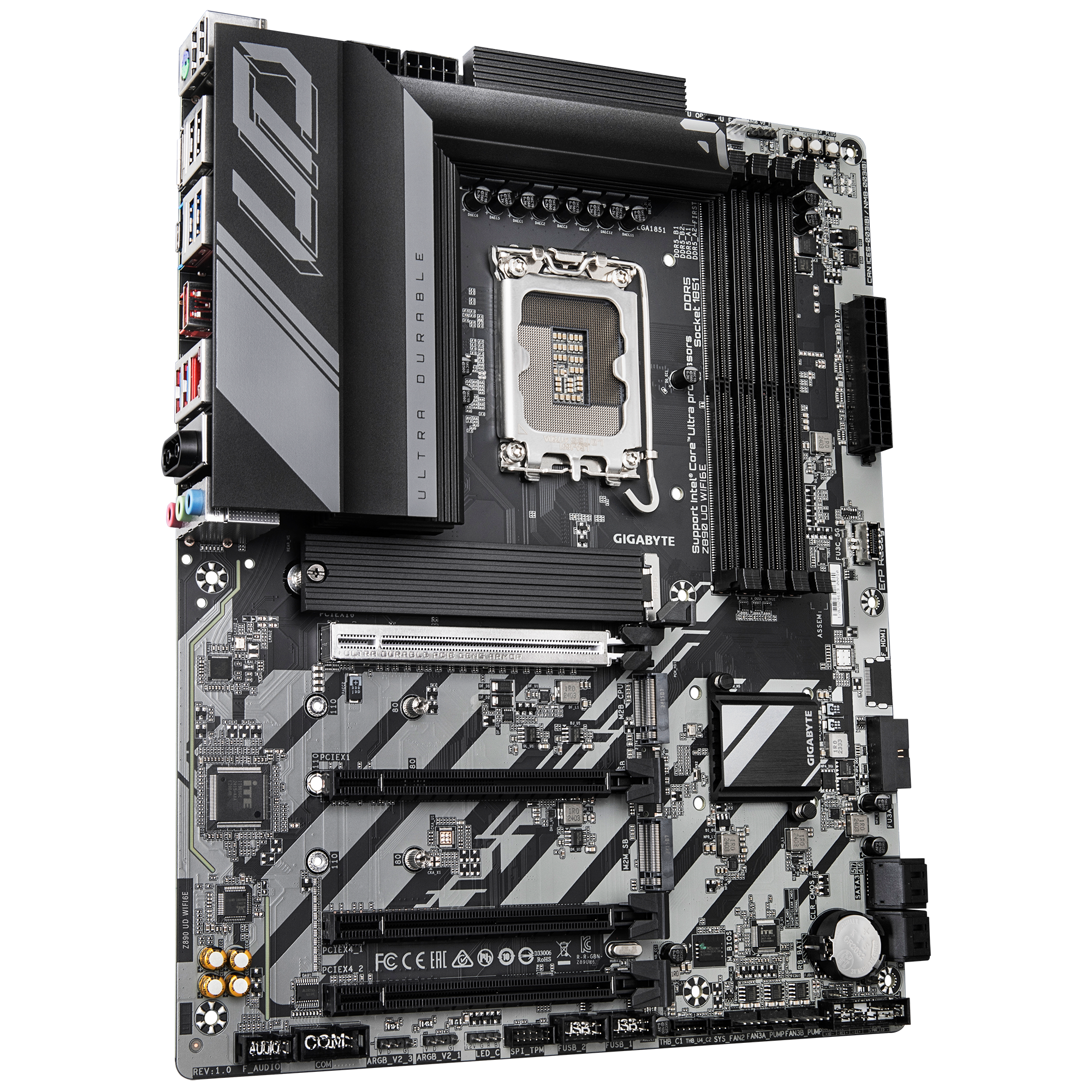 GIGABYTE Z890 UD WIFI 6E LGA 1851, DDR5, ATX Motherboard