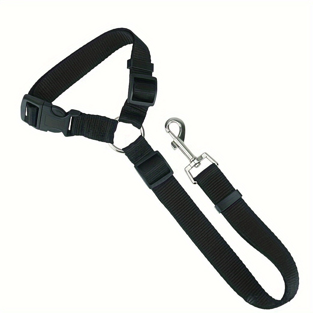 1pc Dog Seat Belt For Vehicle Secure, Pet Car Tether Safety Leash For Dogs In Vehicles, Dog Seatbelt Tether, Dog Seat Belt Buckle, Dog Car Seat Belt Christmas Gift