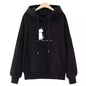 Plus Velvet Thick Korean Loose Fashion Top