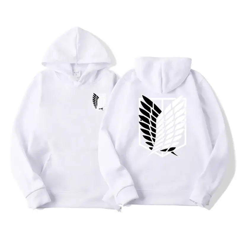 Attack on Titan Hoodie – Unisex Anime Harajuku Pullover Streetwear