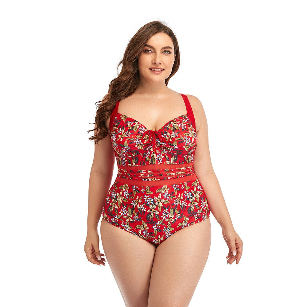 Swimwear Women New Style Of Bikinis Set One Piece Swimsuit Plus Size Sexy And Swimming For Ladies Large Female Beacheach